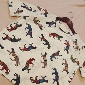 NEW WHITE TIGER BLOUSE (from Korea)